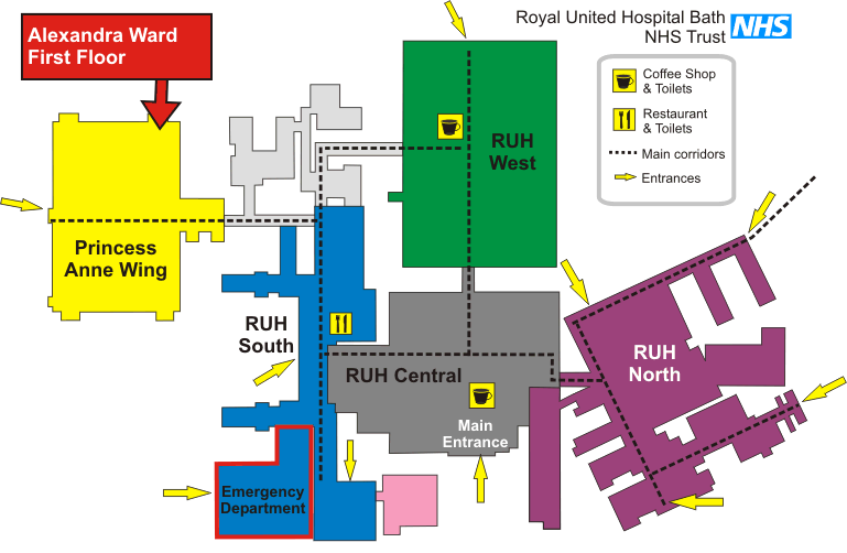 Princess Alexandra Hospital Map Buildings Princess Alexandra Hospital Map Buildings