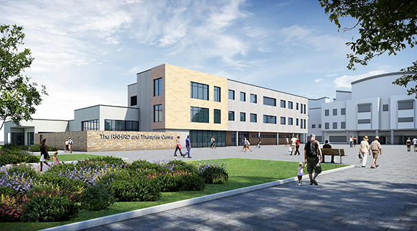 RNHRD and Therapies Centre - artists impression