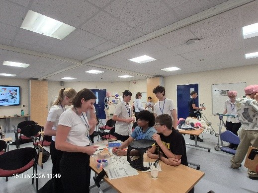 Students on work experience July 2026