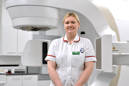 Hazel Clarke, Radiotherapy Late Effects Radiographer