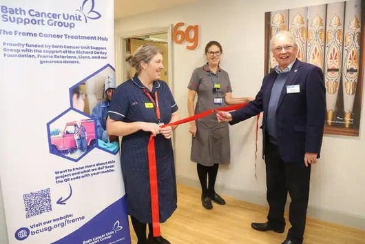 Opening the new centre
