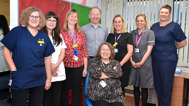 Group picture of the Children's Allergy team