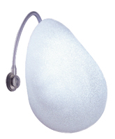 Teardrop shaped implant with filler port