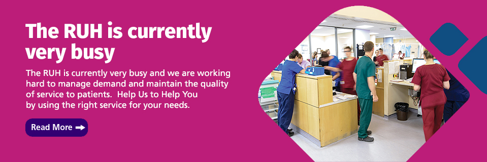 The RUH is currently very busy