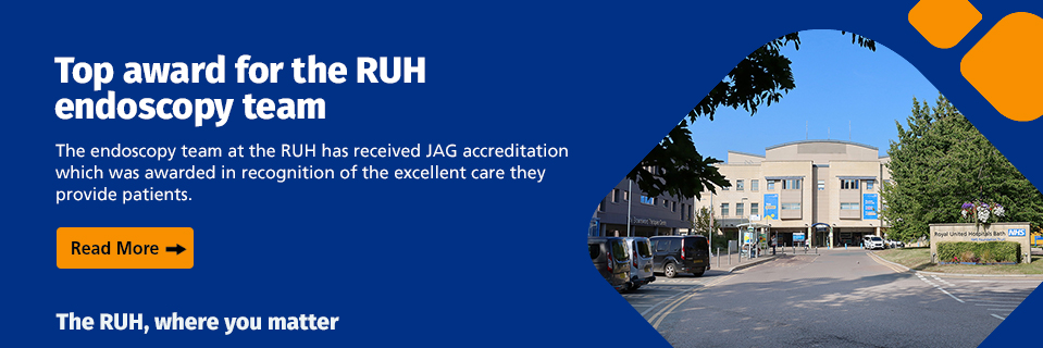Top award for the RUH endoscopy team - click to find out more