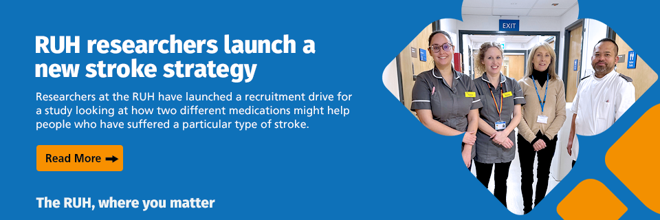RUH researchers launch a new stroke strategy - click to find out more