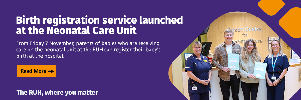 Birth registration service launched at the Neonatal Care Unit - click to find out more