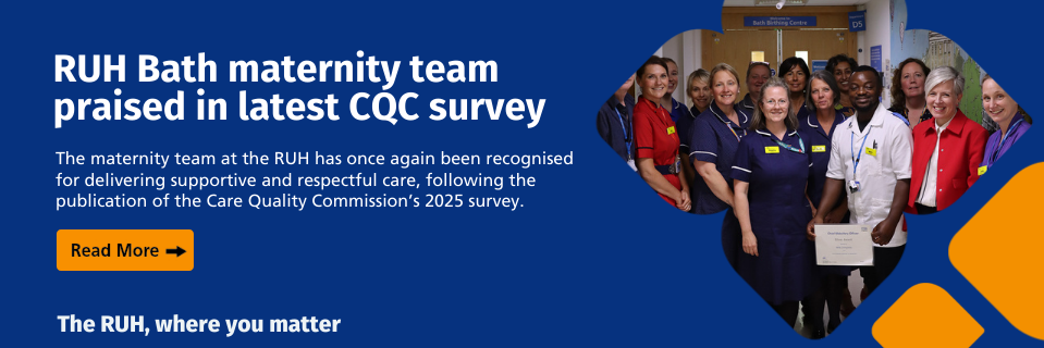 Maternity team at the RUH - click to find out more