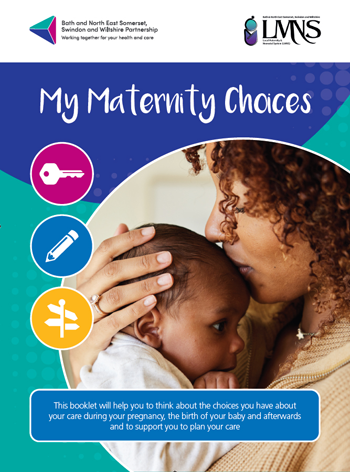 My Maternity Choices leaflet cover page - click to open the leaflet
