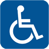 Wheelchair accessible symbol